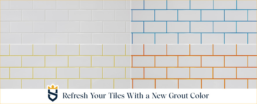 Grout Color Can Be Changed for New Lease on Life