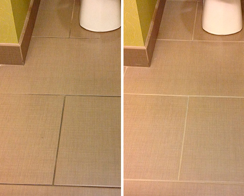 Floor Restored by Our Tile and Grout Cleaners in Ponte Vedra Beach, FL