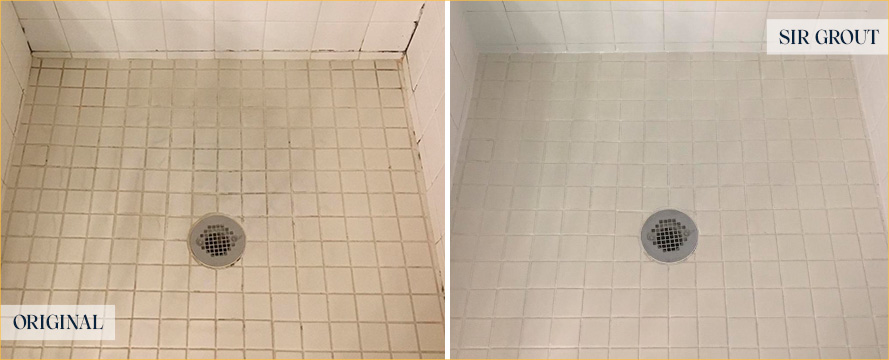 Shower Restored by Our Expert Tile and Grout Cleaners in Jacksonville Beach, FL