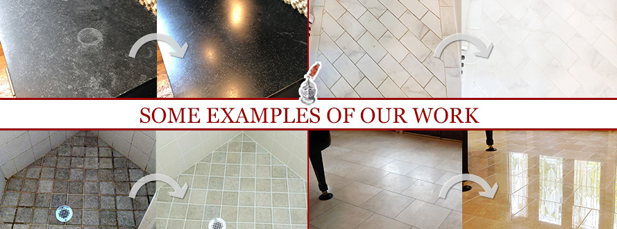These Are Some Examples of the Work Sir Grout NE Florida Performs for Their Customers Before and After Pictures of Some Examples of Sir Grout NE Florida's Work