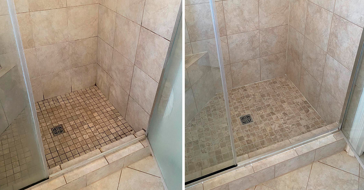 How To Regrout A Stone Shower Floor Floor Roma