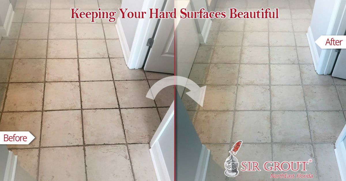 FU#2 Our Jacksonville Grout Cleaning Experts Performed an Outstanding Job and Successfully Restored This Surface